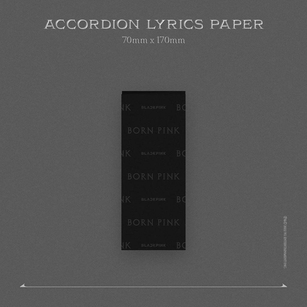 Blackpink [BORN PINK] DIGIPACK Ver. (Incl. YG Gift)