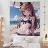 Uma M-Musume Special Cinderella Flag Room Bedroom Home&Outdoor Wall Hanging Printed Background Decoration Art Banner Bedroom