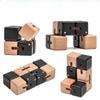 Игрушка-фиджет Infinity Cube, стимулирующая и увлекательная игрушка-фиджет, игрушки-фиджет для путешествий, идеи подарков для мальчиков - 1 упаковка из бука