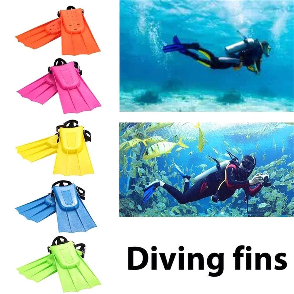 Portable Child Beginner Swimming Fins Diving Accessories Snorkeling Foot Flippers Scuba Diving Fins