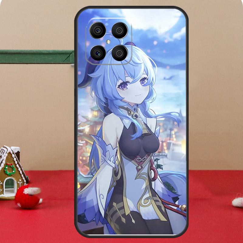 Чехол Genshin Impact Гань Юй для Honor Magic 6 7 8 Pro Honor 400 200 70 90 Lite X8c X8b X9a X9b X9c X9d Win RT