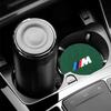 For BMW X1  Non-slip Felt Mat Car Water Cup Pad Bottle Holder Coaster For BMW x5 e70 e91 f11 f30 f31 f10 x3 f25 e83 e30 M Power Accessories