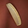 Portable Natural Horn Comb Handmade Polished Anti Static Massage Horn Comb for Men Women Salon Hairdressing Styling Tools
