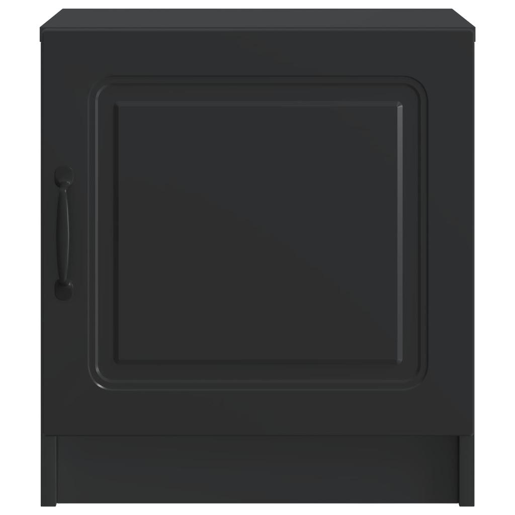 Nightstand Black 43 x 34.5 x 47 cm Particleboard