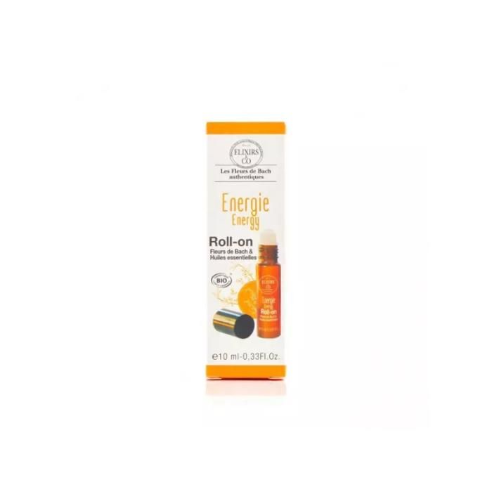 Elixirs & Co - Roll-on énergie Bio - 10ml