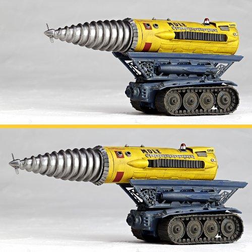 SFX Revoltech 050 Thunderbirds Jet Mole Масштаб 1/144 АБС и ПВХ Раскрашенная Подвижная Фигурка