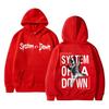 Худи с двусторонним принтом System Of A Down Мужское Женское Рок Винтажное Флисовая Толстовка Мужская 90-х Альтернативный Металл Мерч Пуловер