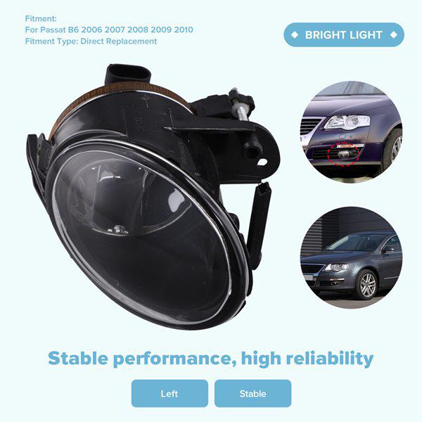 3CD941699 3C0941699: Подходит для левой передней противотуманной фары VW Passat B6 06-10