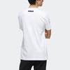 adidas Neo Disney с принтом Микки Мауса, спортивная футболка с круглым вырезом, прямая футболка с короткими рукавами, мужские топы, белые GE7775