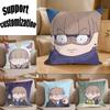 Cute ChibiS of Koyuki Hikawa Square Sofa Pillow Cover Solid Color Living Room Home Decor Cushion Case