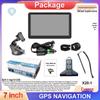 7-inch Portable GPS Navigator with HD Display and Maps for North America & Europe