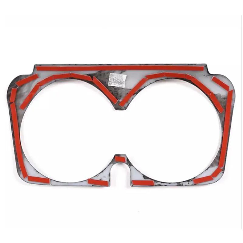 Для Mercedes Benz V Class W447 V260 250 2015- Накладка на рамку подстаканника центральной консоли, наклейка, аксессуары для интерьера автомобиля