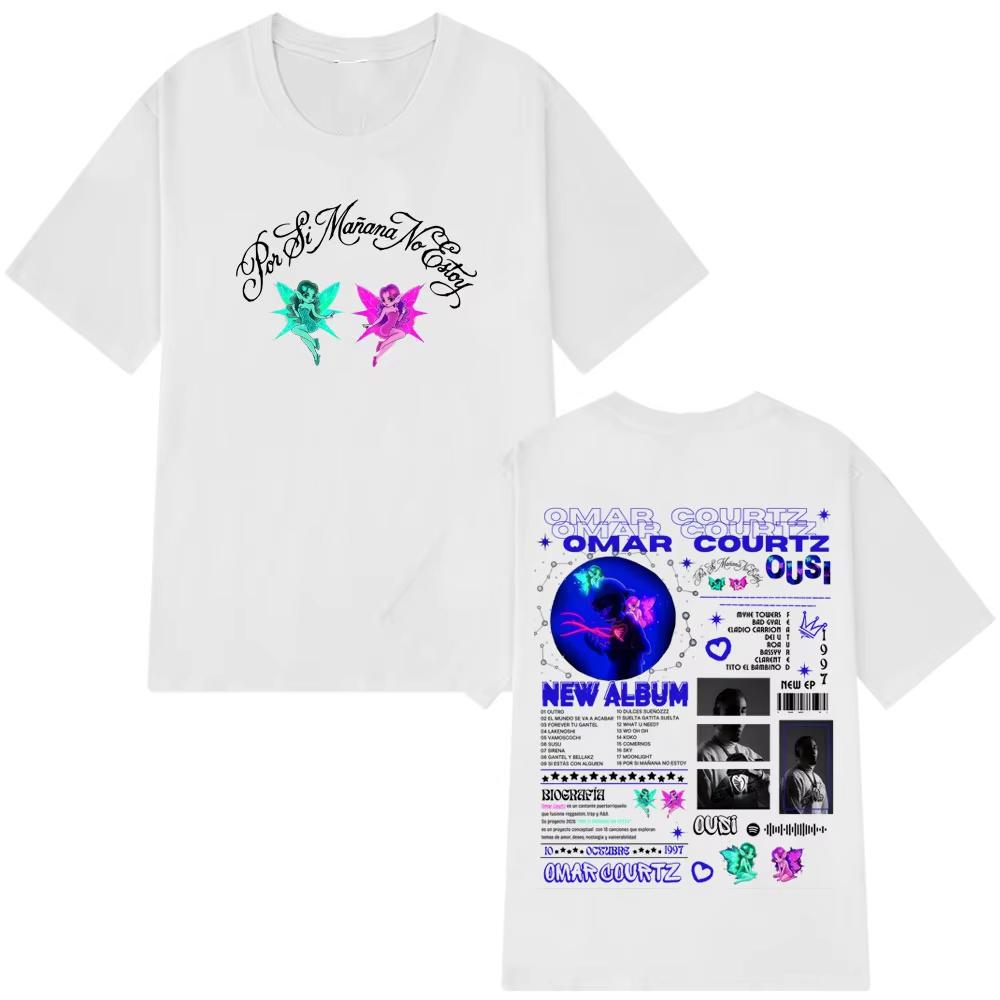 Omar Courtz Por Si Mañana No Estoy 2026 Tour Concert Graphic Print Women And Men T-shirt