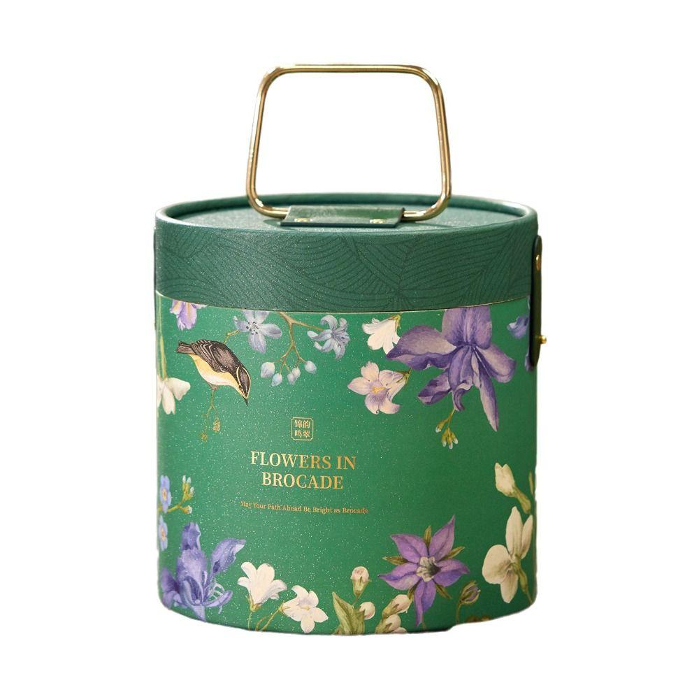 Hot Stamping Process Dragon Boat Festival Gift Box Traditional Gift Packaging Basket Wedding