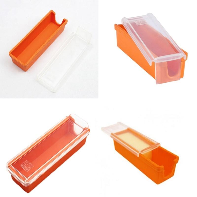 Новая емкость для масла и резак для резки, контейнер для хранения тортов, печенья, посуда, блюдо для масла, посудомоечная машина