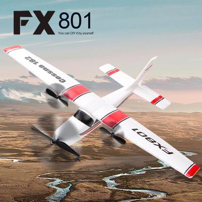 FX801 Самолет Cessna 182 2,4 ГГц 2CH RC Самолет Самолет Открытый полет