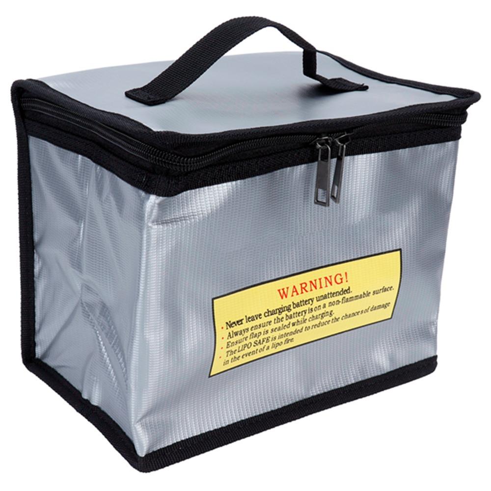 215x145x165mm Portable Handle Lipo Guard Explosion Proof Pouch Drone battery fireproof storage