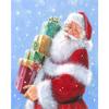Алмазная картина Санта-Клаус и подарок DIY 5D Вышивка крестиком Полный квадратный/круглый алмазная мозаика Пейзажное украшение