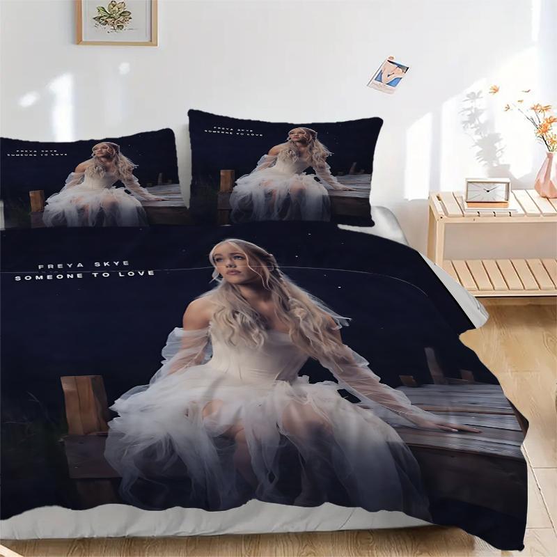 3Pcs Freya Skye'S Ethereal Romance Bedding Sets For All Sizes New 3D Printed Bed Cover Comforter Duvet Cover Pillowcase Bedroom Decoration