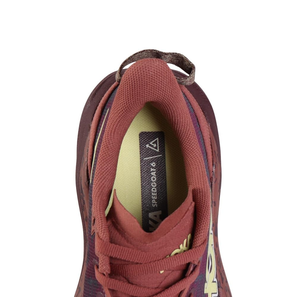HOKA Speedgoat 6 Кирпичный Кроссовки для трейлраннинга, Обувь, 1147811-RLCK (Кирпичный/23.5/Женский)