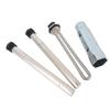 4 шт. Нагревательный элемент для водонагревателя RV с торцевым ключом, анодные стержни 520900, металл, улучшенная производительность для водонагревателя RV