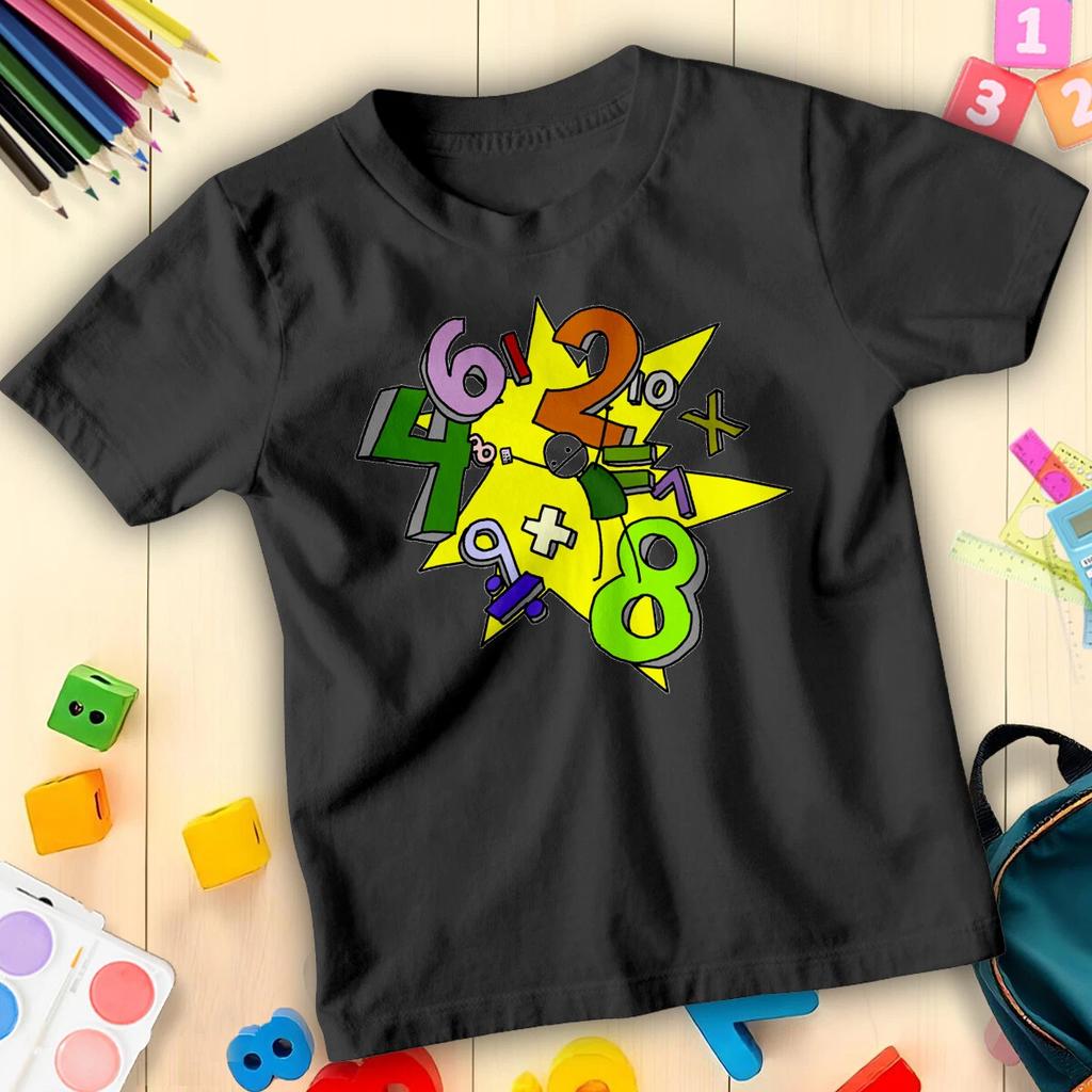 Boys and Girls Whimsical Number Day Ideas T-Shirt Maths Day Tee for Kids #ND