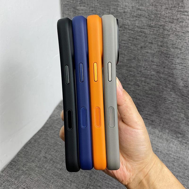 Минималистичный матовый ультратонкий чехол для IPhone 17 Pro Max Air Active Touch с защитой кнопок камеры и линз, противоударный