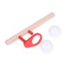 Wooden Suspension Ball Blower Sports Foam Balls Floating Kids Blow Pipe And 2 Balls Game Stress Reliever Balance Blowing Toy