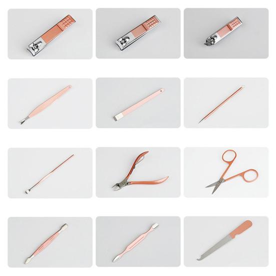 Yousheng 1 набор цвета розового золота маникюрные кусачки гигиенические из искусственной кожи для ногтей на ногах и руках маникюрный набор педикюрные принадлежности