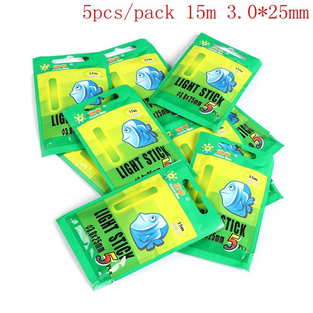 50pcs Hot Sell Night Clip on Lightstick Fluorescent Light Dark Glow Stick Fishing Float
