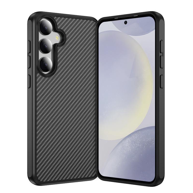 Подходит для бизнес-чехла Samsung S25/S24 S25 Ultra eye ship углеродное волокно ощущение кожи противоударный защитный чехол