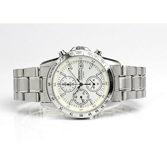 SEIKO SPIRIT Наручные часы Часы Хронограф 10 АТМ Водонепроницаемые Кварцевые LumiBrite Мужские