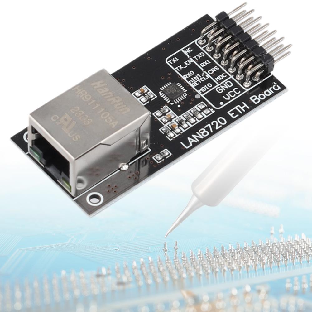 LAN8720 High Performance Network Physical Layer Transceiver Embedded Web Server Ethernet Transceiver RMII Interface Board 3.3V