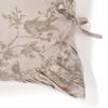 Наволочка с оборками Francfranc, 70x50см, Бежевый