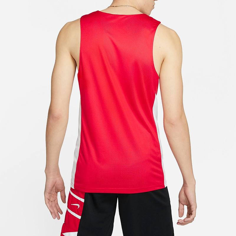 Nike Мужская майка для тренировок Dri-FIT Бордовая 867766-658