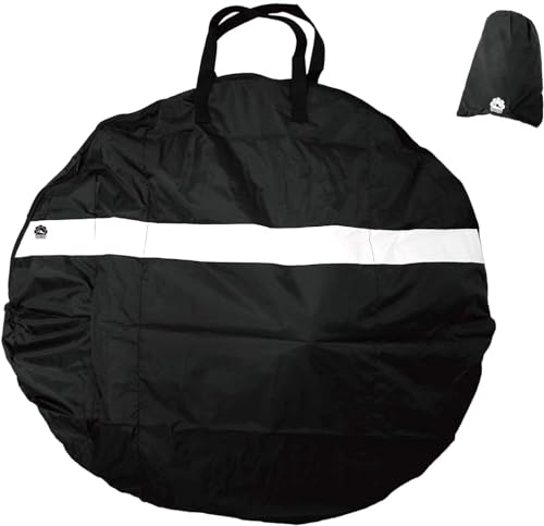 Сумка GORIX для 2 колес (с сумкой для хранения) для хранения в автомобиле, подходит для велосипедов, шоссейных велосипедов, кроссовых велосипедов и горных велосипедов (Белая линия) (Ca5)