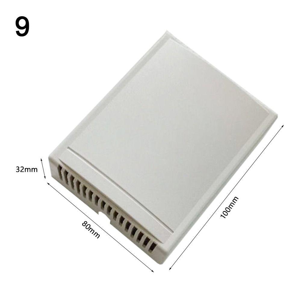 Пластик ABS DIY Корпус Инструмент Электронный Проектный Ящик Водонепроницаемый Черный Электротовары Печатная плата 9 Стилей Ящик для Печатных Плат
