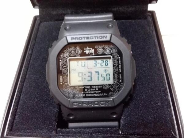 Casio 3-я Коллаборация G-SHOCK/STUSSY Коллаборация, Поколение, Stussy, Черный, /Stussy
