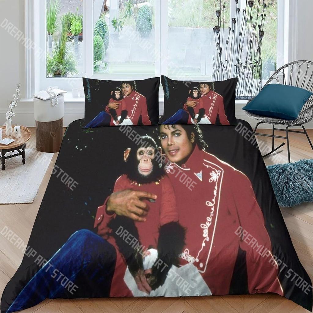 3D Print Michael Jackson Bedding Set Twin Queen King Full Size Duvet Cover Pillowcase Bed boys girls Adult Home Textiles