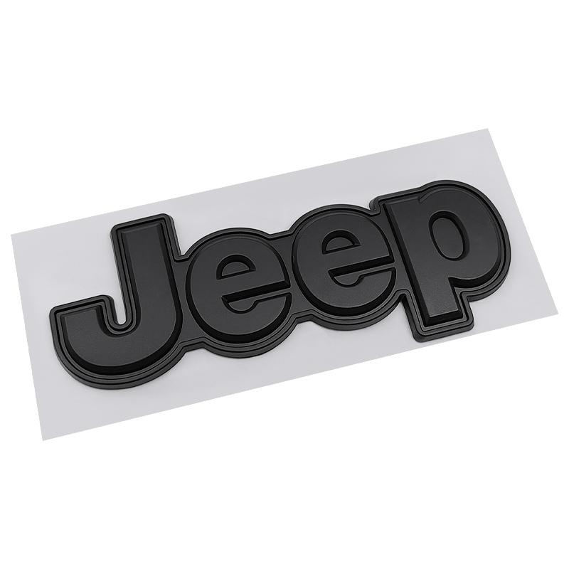 15.8CM ABS Auto Side Body Trunk Emblem Badge Sticker for Jeep Wrangler Grand Cherokee Compass Renegade Patriot Rubicon Liberty AMW1