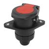 15pin Trailer Plug Socket 24V 15pin Trailer Connector Adapter Stable Performance for  Boat RV Trailer Adapter Plug Socket