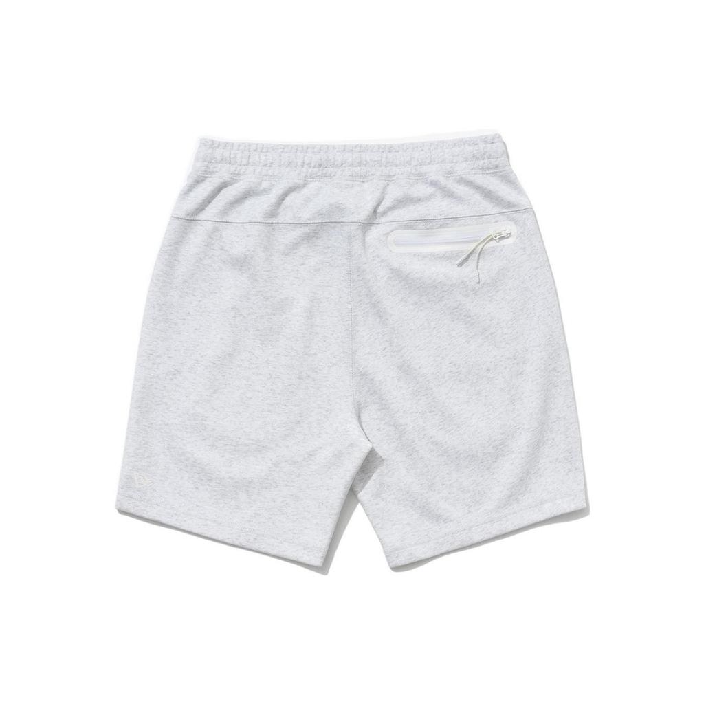 New Era SS22 Минималистичные флисовые свободные шорты средней посадки Унисекс шорты Серый Белый 13086464