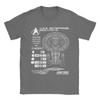 Stars Treks Next Generation USS Enterprise Schematics T Shirts Mens  Pure Cotton TShirts Tee Shirt Short Sleeve Plus Size