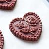 Raspberry Biscuit Fondant Carved Wooden Gingerbread Cookie Mold Shortbread Mold Cookie Cutter Molds