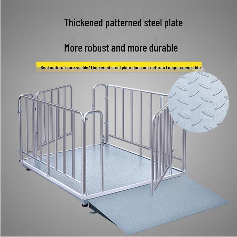 HC Wireless Heavy-Duty Industrial Platform Scale (1-3 Ton)
