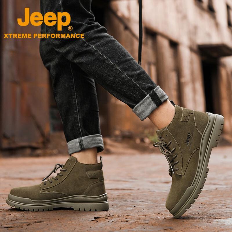 Jeep Мужские походные ботинки с флисовой подкладкой