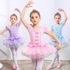 Girls' Ballet Dancewear: Long/Short Sleeve Leotard - Toddler & Children's Chinese Dance Costume