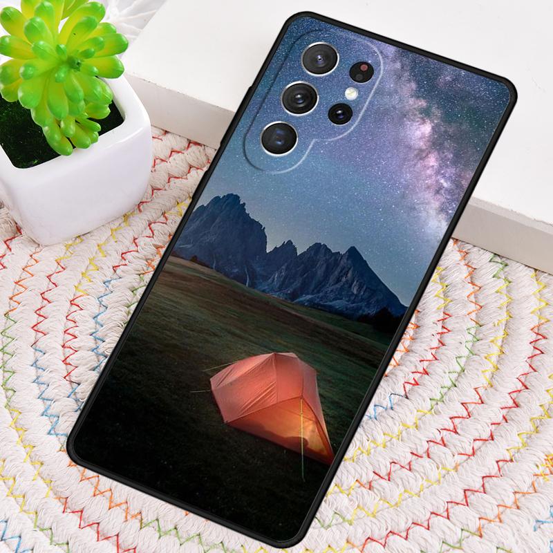 Кемпинг Природа Горы мягкий Чехол для телефона для Samsung Galaxy note 10 pro S26 Ultra S23 S24 FE S25 S21 S22 PLUS ударопрочный Чехол