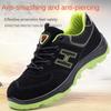 Labor Insurance Shoes Anti-smashing and Anti-piercing, Lightweight and Non-slip Safety Protective Shoes, Breathable Construction Site Shoes