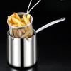 Фритюрница маленькая с фильтром, многоцелевой фильтр для жарки на масле